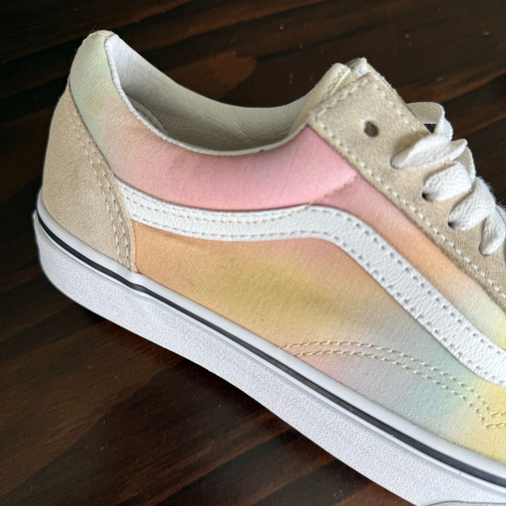 Vans Old Skool Aura Shift Multicolor Sneaker Women's Size 8 Men's Size 6.5 - Picture 9 of 11